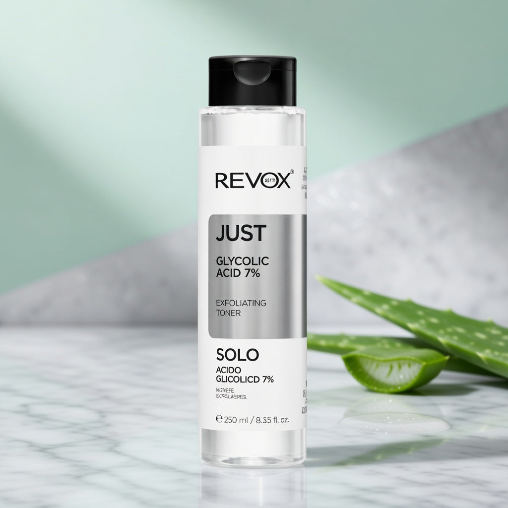 REVOX JUST Glycolic Acid 7% (Exfoliating) Toner 250ml