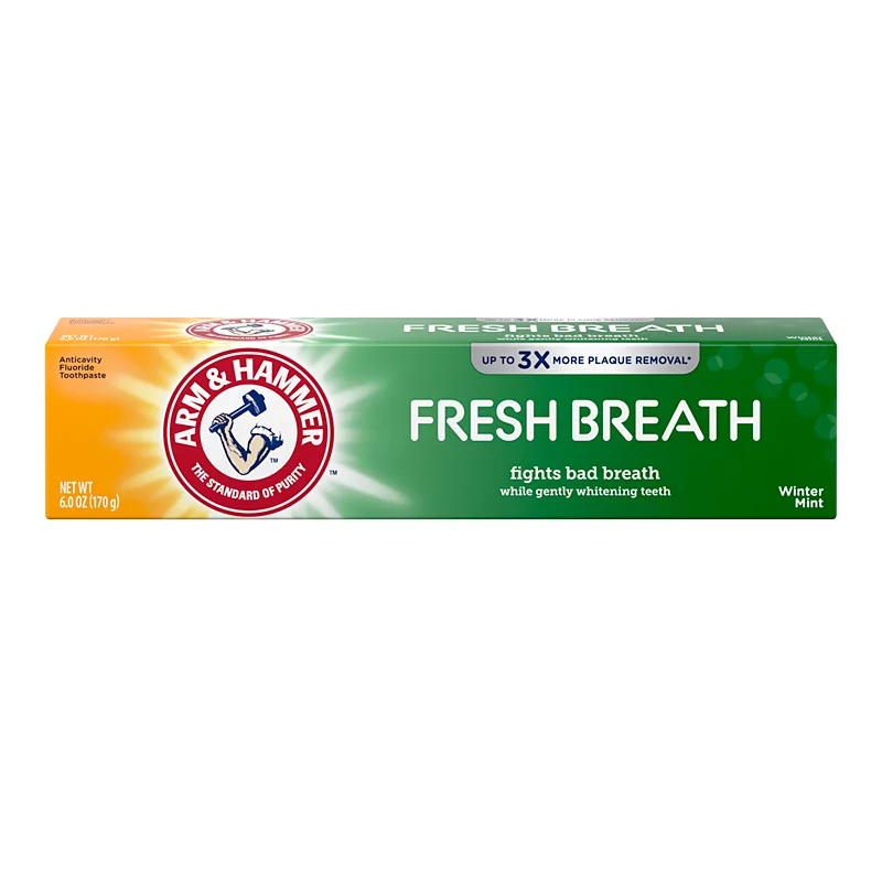 ARM AND HAMMER -(Fresh Breath) Toothpaste Single 6.0 oz 170g