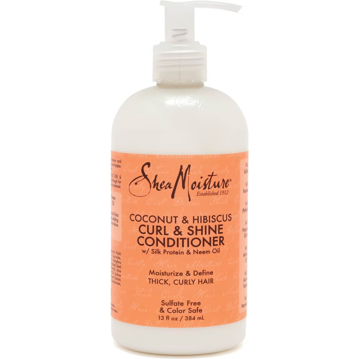 SHEA MOISTURE -CURL & SHINE (Coconut & Hibiscus) CONDITIONER 13 OZ 384ml