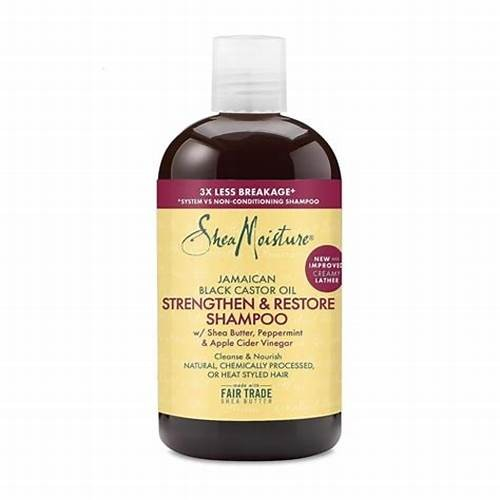 SHEA MOISTURE -JAMAICAN Black Castor Oil (Strengthen & Restore) SHAMPOO 13 oz 384ml