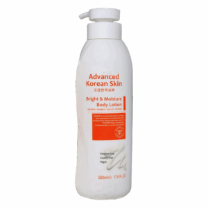 ADVANCED KOREAN SKIN -Bright & Moisture Body Lotion 17.6 oz 500ml