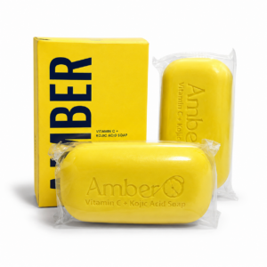 AMBER Vitamin C + Kojic Acid Soap 180g