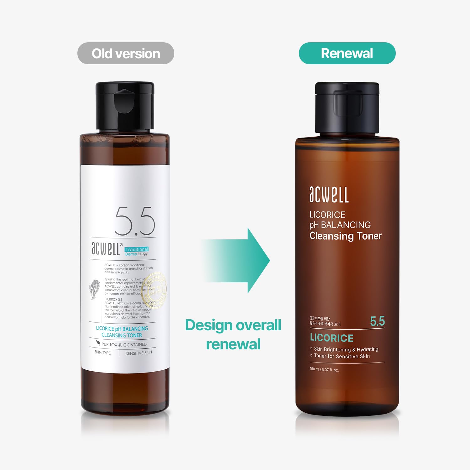 ACWELL -Licorice pH Balancing Cleansing Toner 150ml