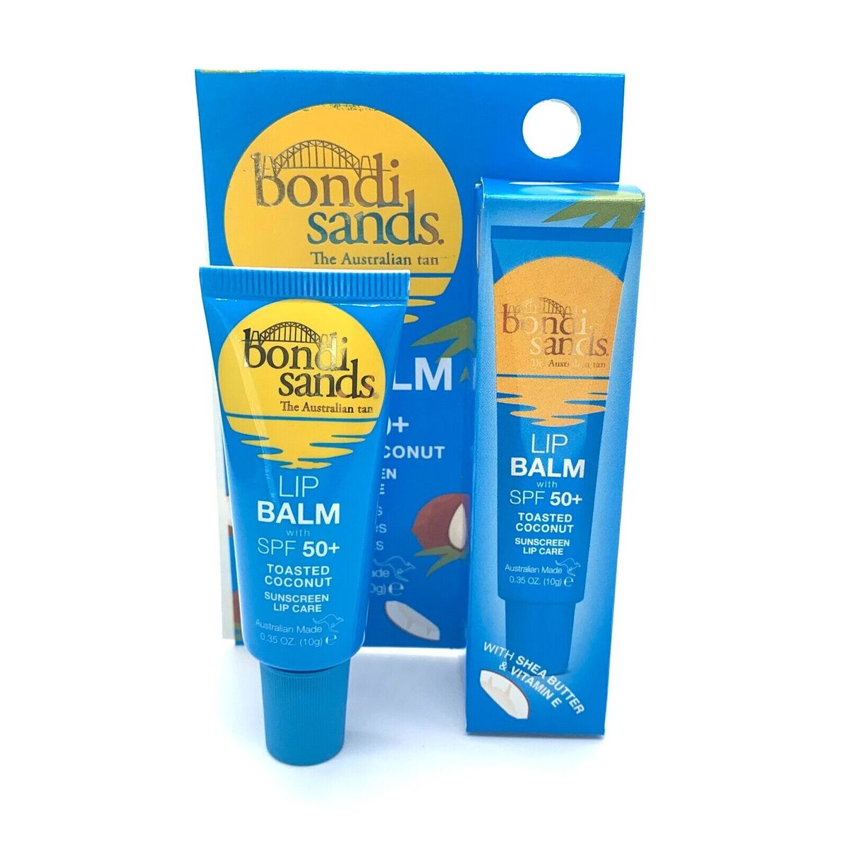 BONDI SANDS -Toasted Coconut SPF50+ Sunscreen Lip Care 0.35 oz 10g