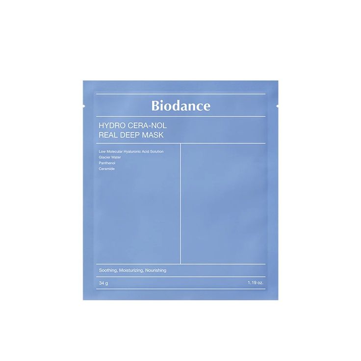 BIODANCE -Hydro Cera-Nol Real Deep Facial Sheet Mask 1.19 oz 34g