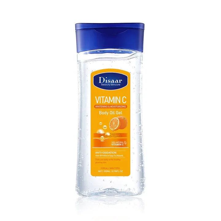 DISAAR- (Vitamin C whitening & moisturizing) Body oil gel 200ml