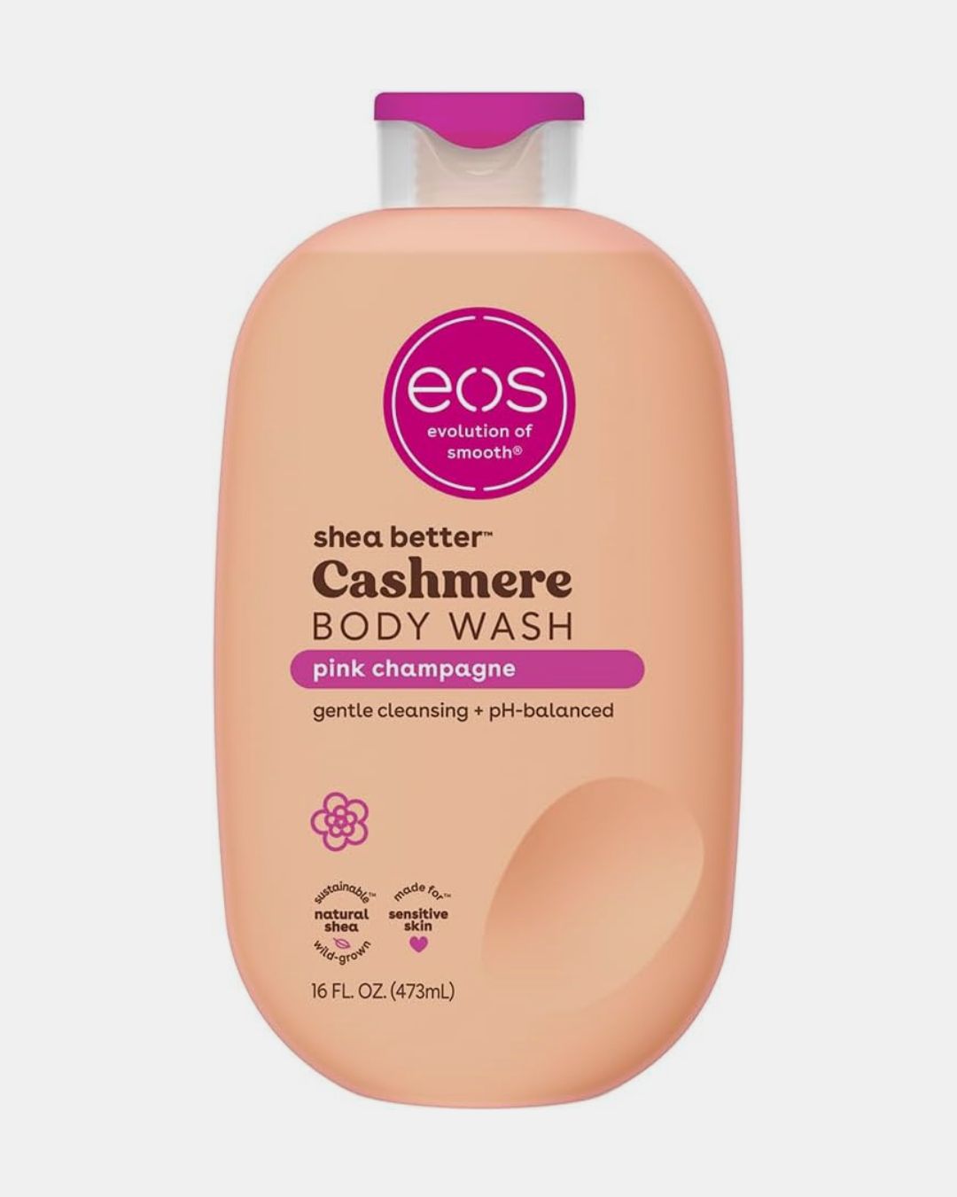 EOS - Evolution of smooth - Cashmere Body Wash Pink Champagne 16oz/473ml