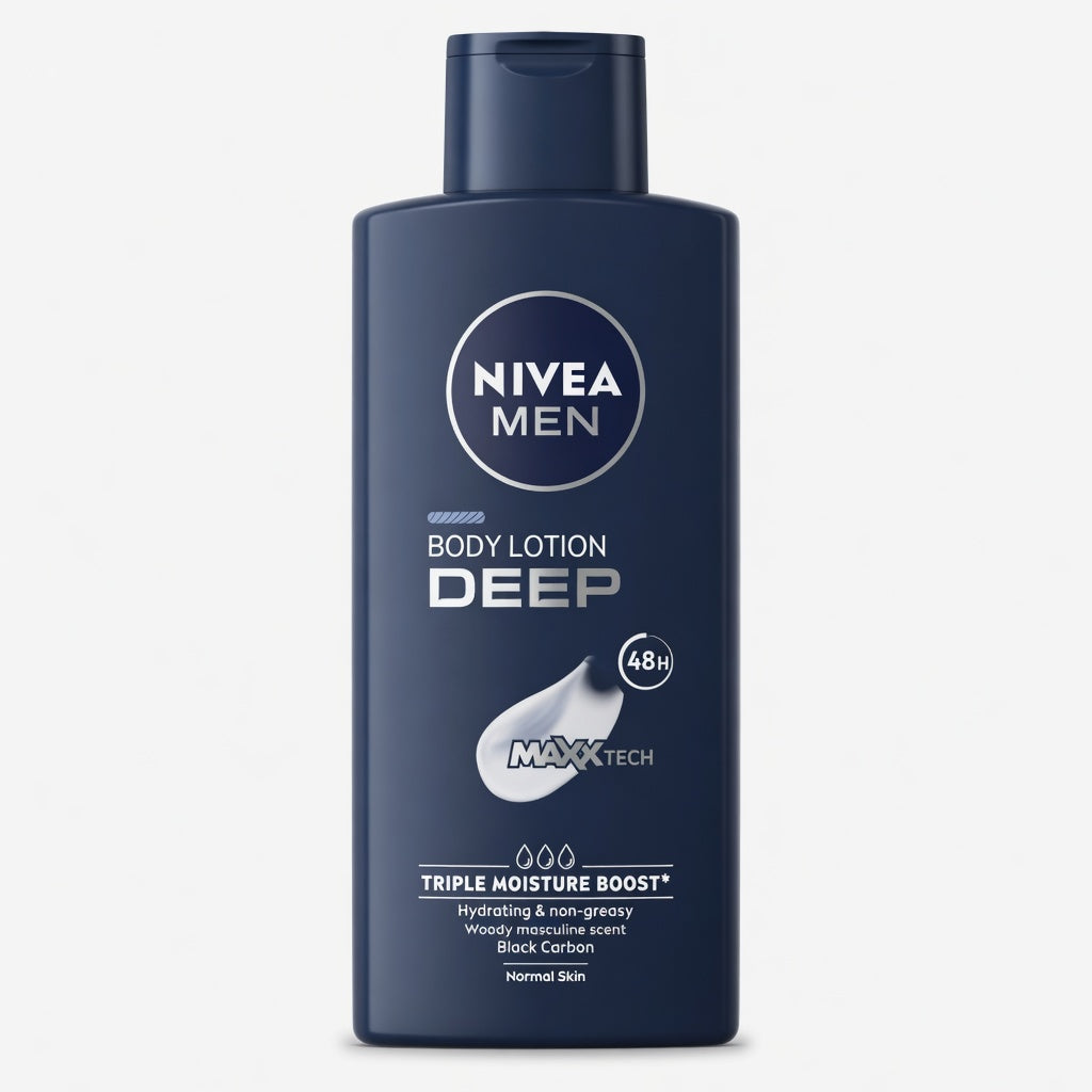 NIVEA MEN Deep Body Lotion 48hr 400ml