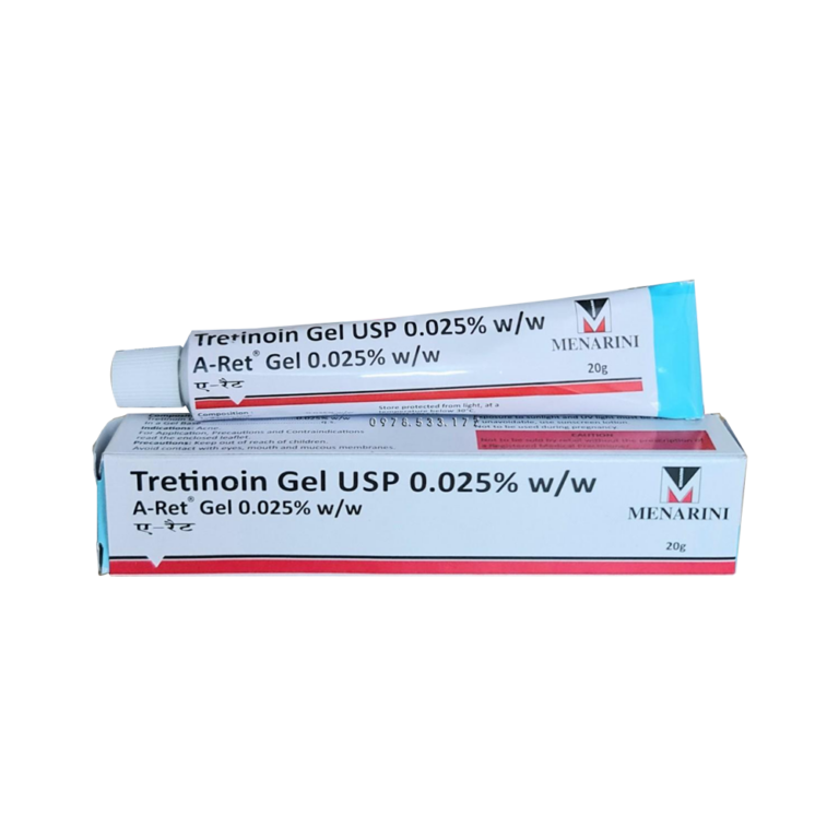 MENARINI -A-Ret Tretinoin 0.025% Gel 20g