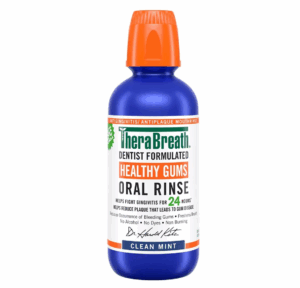 THERABREATH Dentist Formulated Healthy Gums (Clean Mint) Oral Rinse 473ml