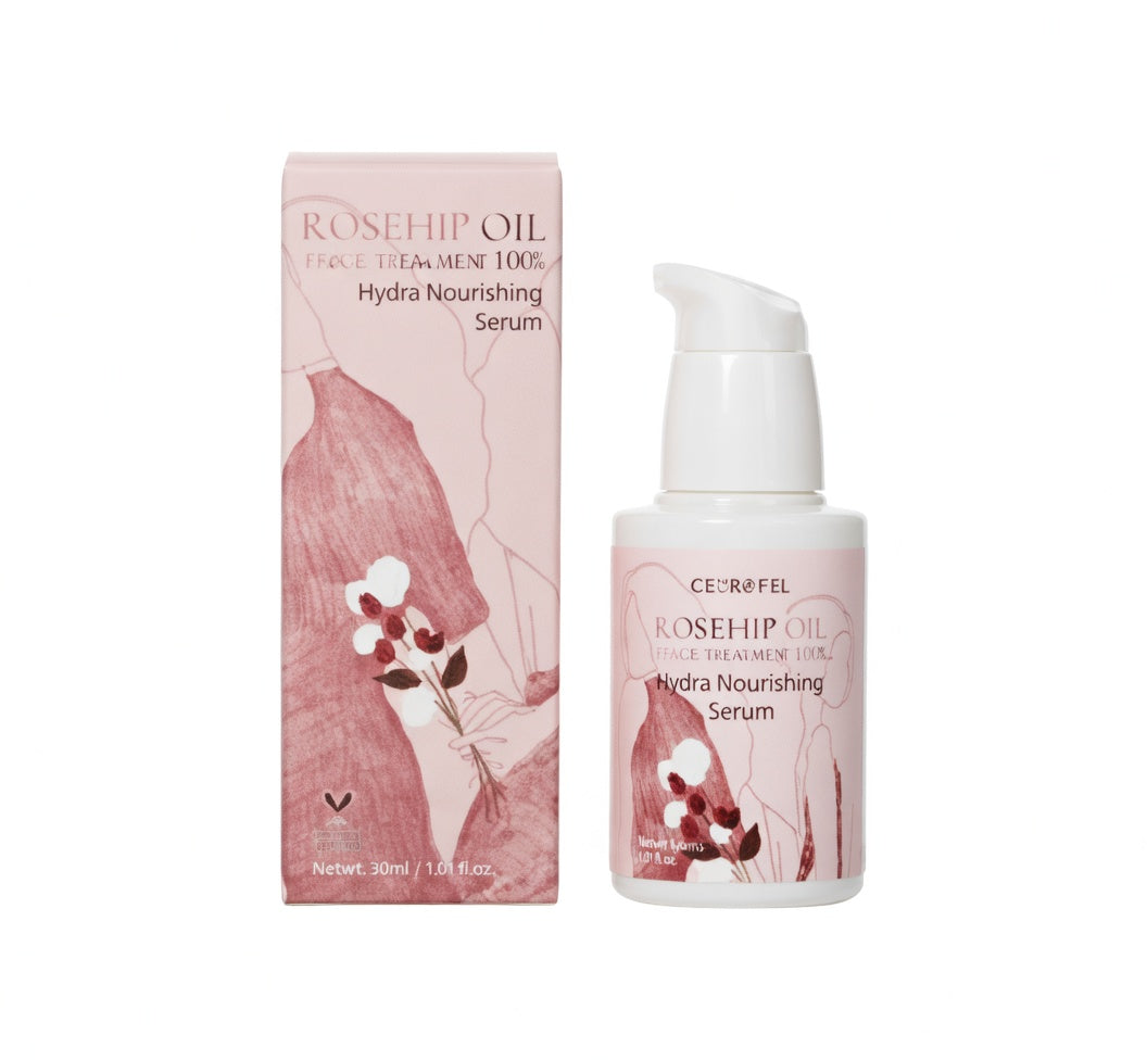 GLAMFOX - (Roseship Oil + Niacinamide 10%) Hydra Nourishing Serum 50ml