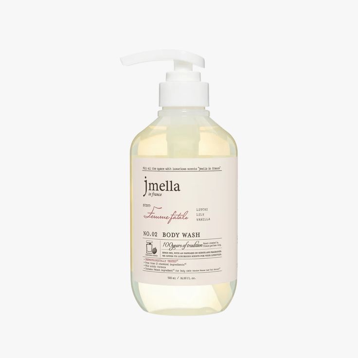 JMELLA - No2 (Femme Fatale) Body Wash 500ml