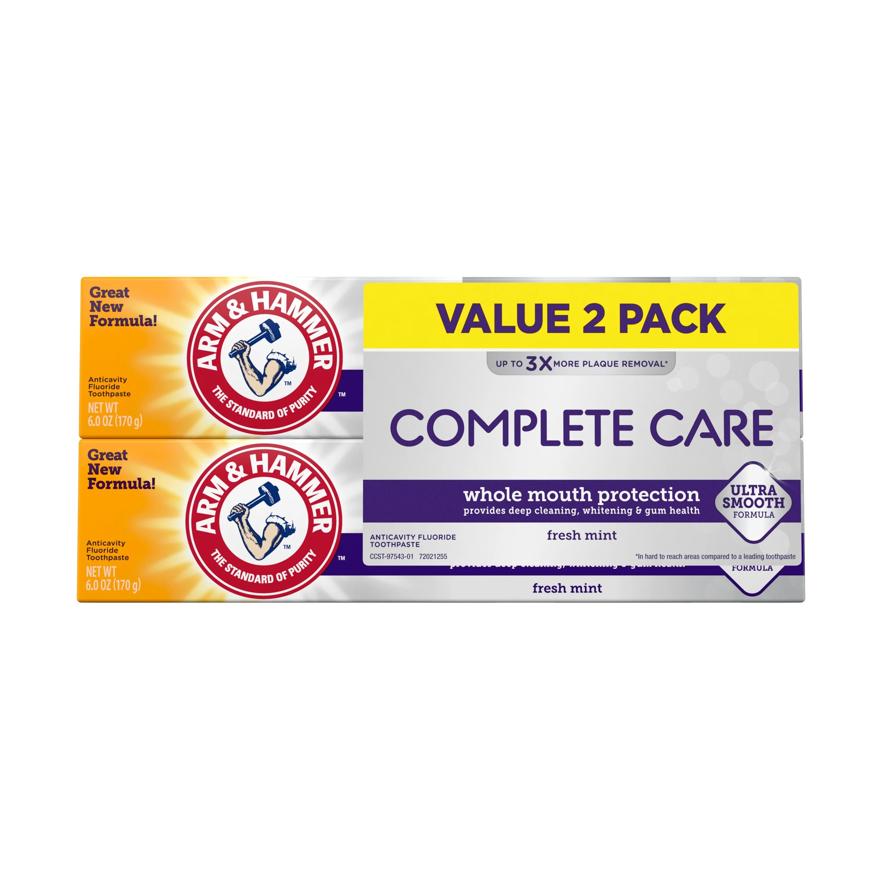 ARM AND HAMMER (Complete Care) Toothpaste twin 12.0 oz 340g
