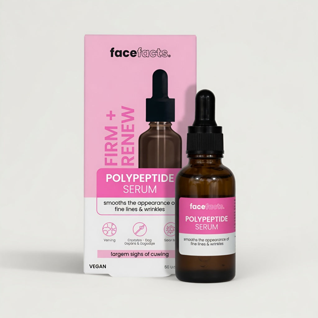 FACEFACTS Firm And Renew Polypeptide Facial Serum 30ml