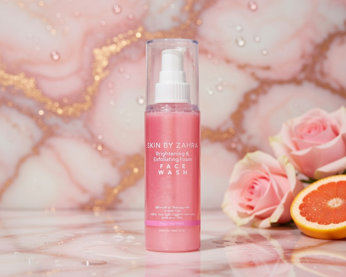 SKIN BY ZARON -Brightening and Exfoliating Glow Face Wash 200ml