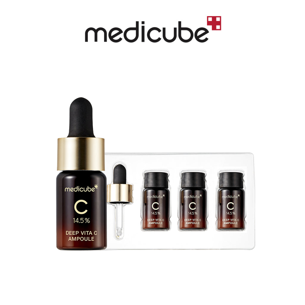 MEDICUBE -DEEP VITA C 14.5% AMPOULE 3-in-1
