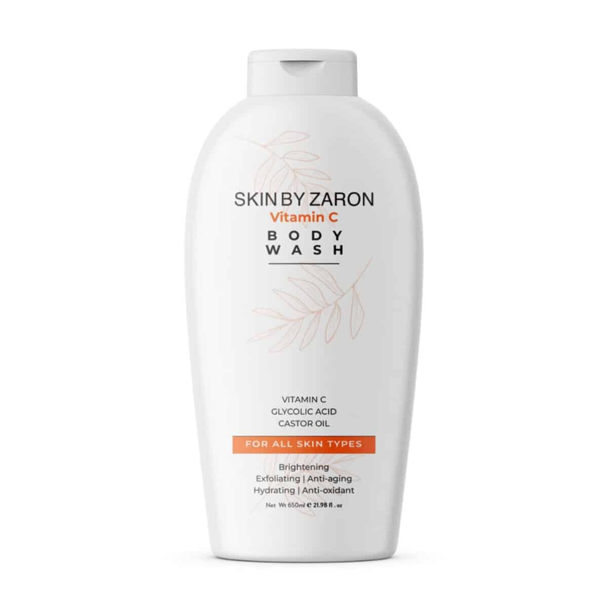 SKIN BY ZARON -VITAMIN C Body Wash 650ml
