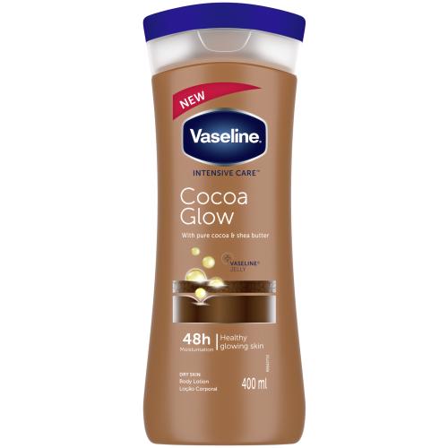 VASELINE -Intensive Care (Cocoa Glow) 48Hr Moisture Body Lotion 400ml