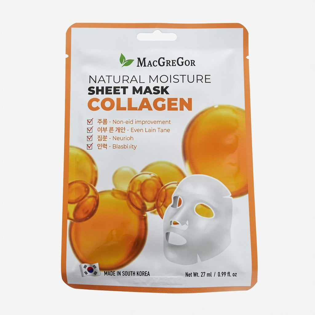 MacGregor Natural Moisture Sheet Mask Collagen 23ml