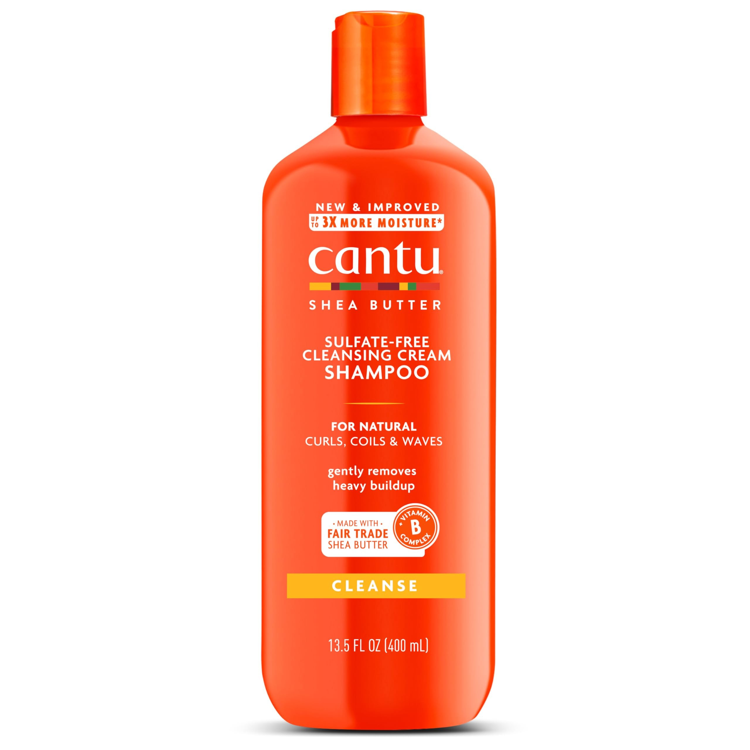 CANTU -Shea Butter Sulphate-free Cleansing Cream SHAMPOO 400ml