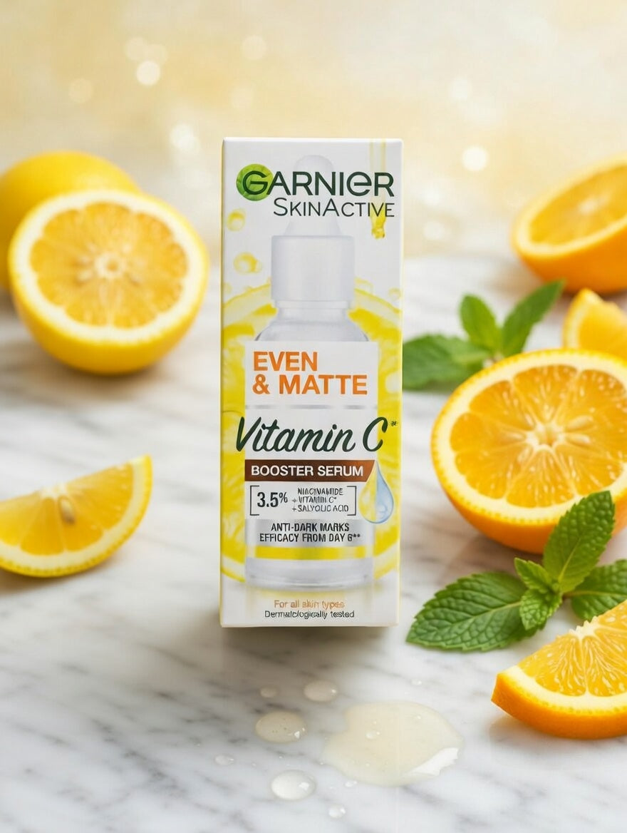 GARNIER - Even and Matte Vitamin C Serum 30ml