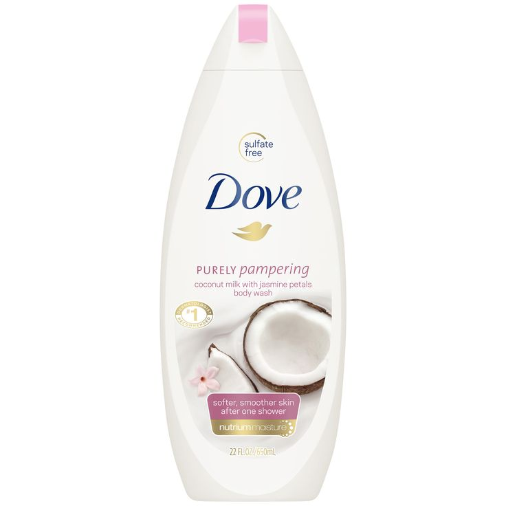 DOVE PURELY PAMPERING (coconut milk and jasmine petals) body wash 750ml