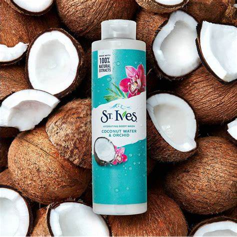 ST IVES -Hydrating (coconut water and Orchid) body wash 650ml