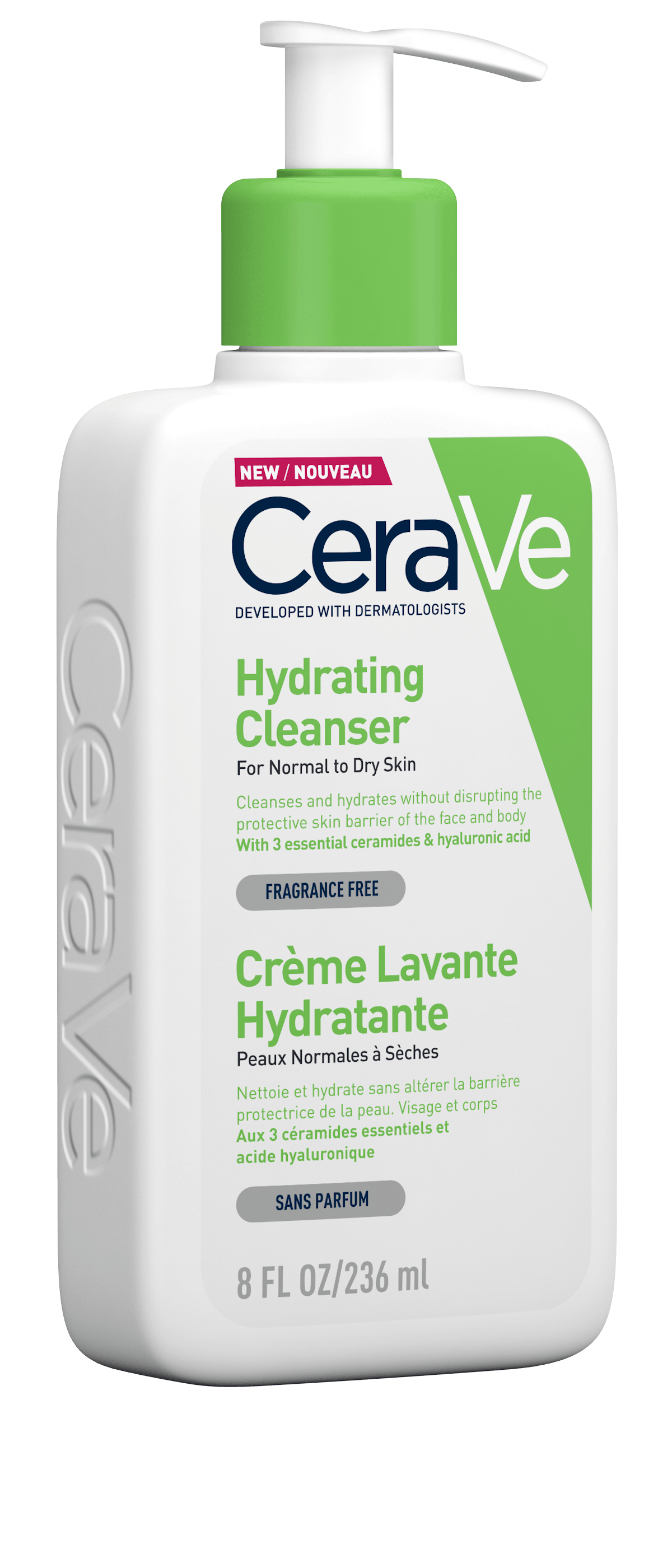 CeraVe Hydrating Cleanser | Daily Face & Body Wash for Normal to Dry Skin | 236 ml - BuyBetter Wholesales