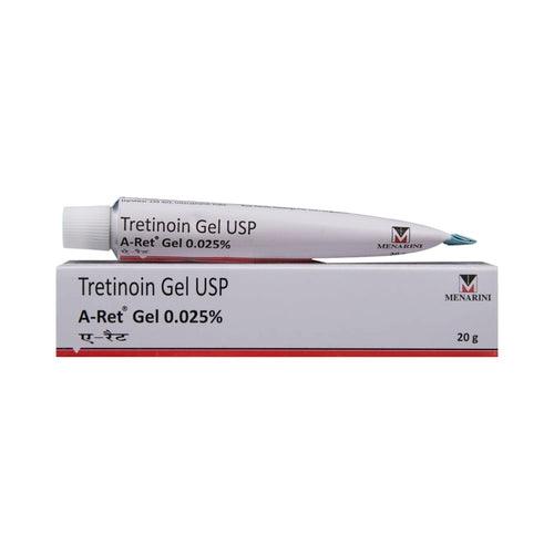 Menarini A-Ret Tretinoin 0.025% Gel 20g - BuyBetter Wholesales