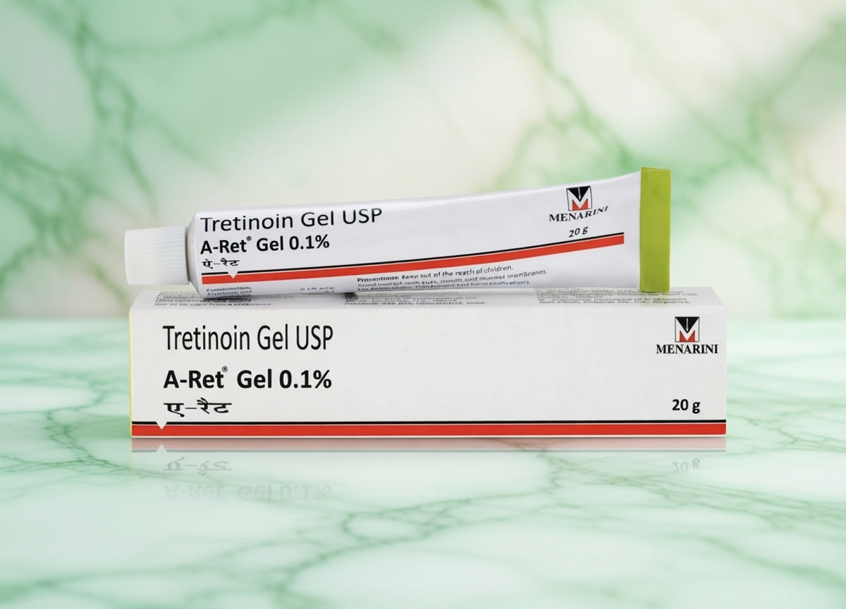 MENARINI -A-Ret Tretinoin 0.1% Gel 20g