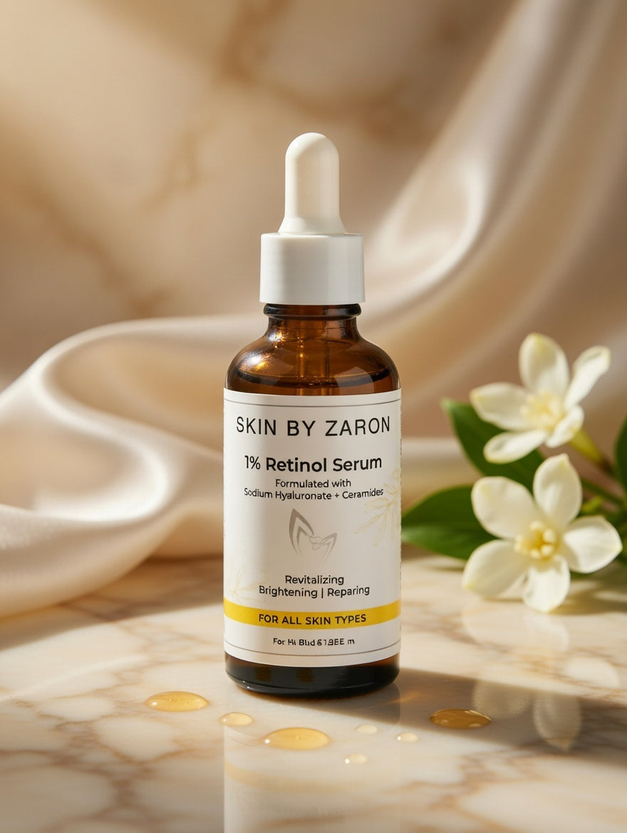 SKIN BY ZARON -1% Retinol Serum 30ml