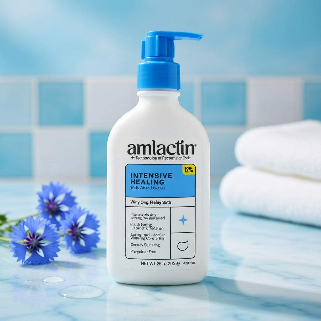 AMLACTIN Intensive Healing 15% Lactic Acid lotion 7.9 oz 225g