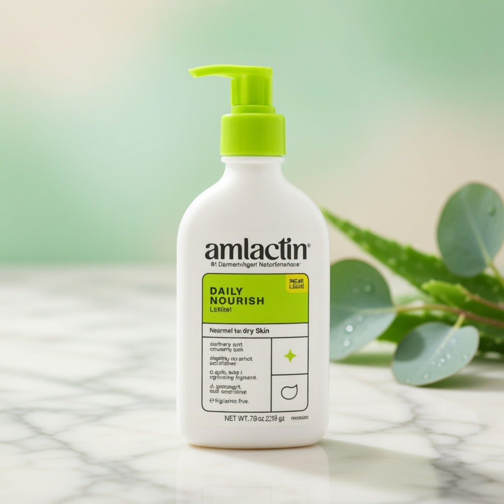 AMLACTIN Daily Nourishing 12% Lactic Acid Moisturizing Lotion 7.9 oz 225g