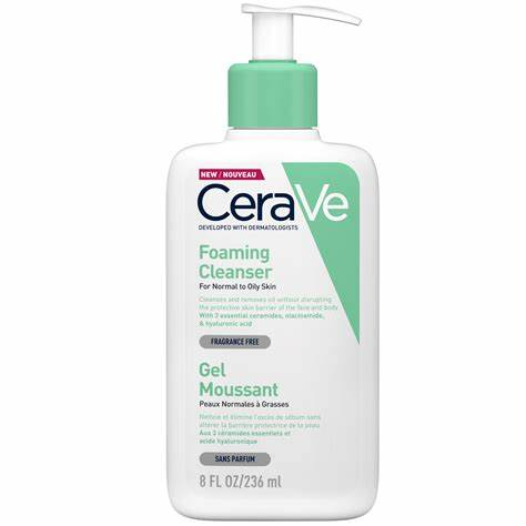 CERAVE -Foaming Cleanser Normal &amp; Oily Skin 236 ml