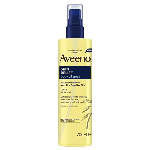 AVEENO -Skin Relief Body Oil Spray (oat oil &amp; jojoba oil) 200ml
