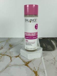 BALANCE GLYCOLIC ACID (Resurface &amp; Brighten) Exfoliating Toner 200ml