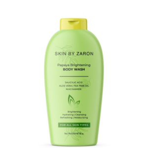 SKIN BY ZARON -Papaya Brightening Body Wash 650ml