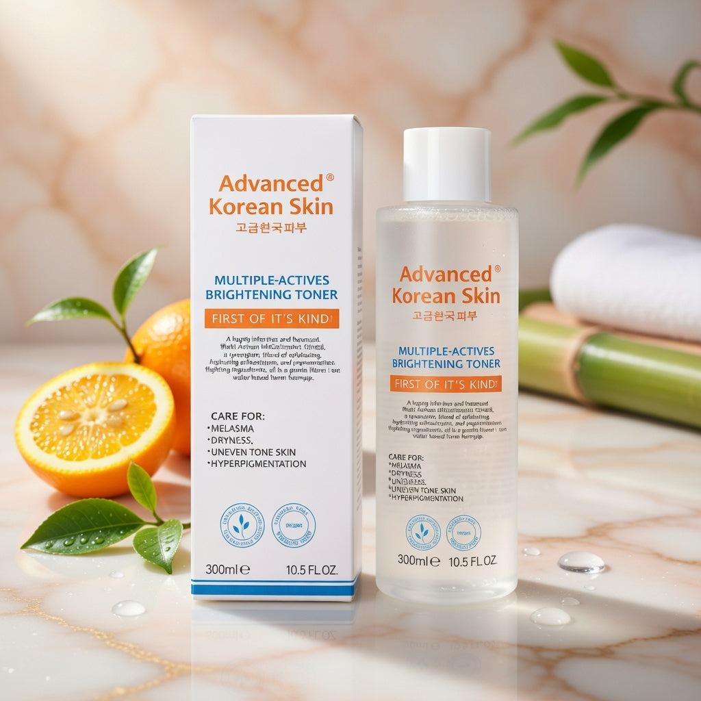 ADVANCED KOREAN SKIN Multiple Actives Brighting Toner 300ml