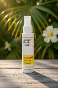 NATURES GENTLE TOUCH -Monoi Oil Natural Hair Spray Lotion -100ml