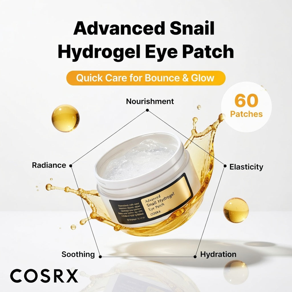 COSRX Advanced Snail Hydrogel Eye Patch (60 Patches) 🔥