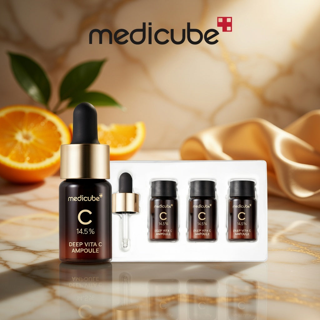 MEDICUBE -DEEP VITA C 14.5% AMPOULE 3-in-1 🔥