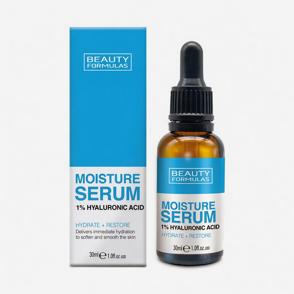 BEAUTY FORMULAS Moisture Serum1% Hyaluronic Acid 30ml
