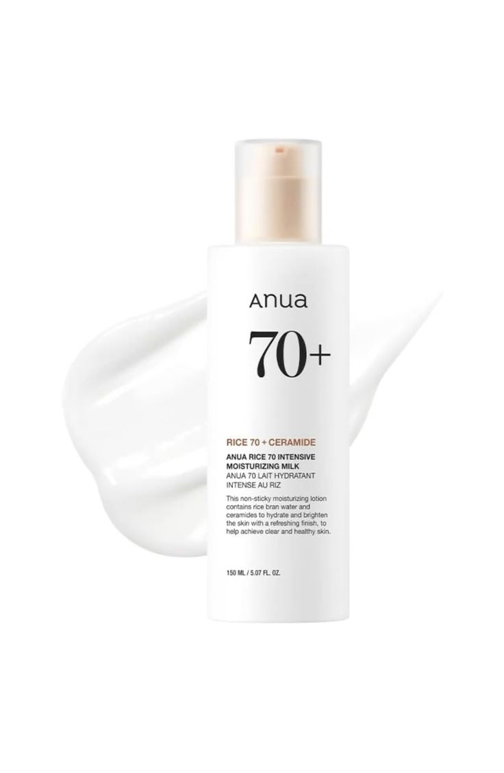 ANUA -Rice 70 + Ceramide Intensive Moisturizing Milk 150ml