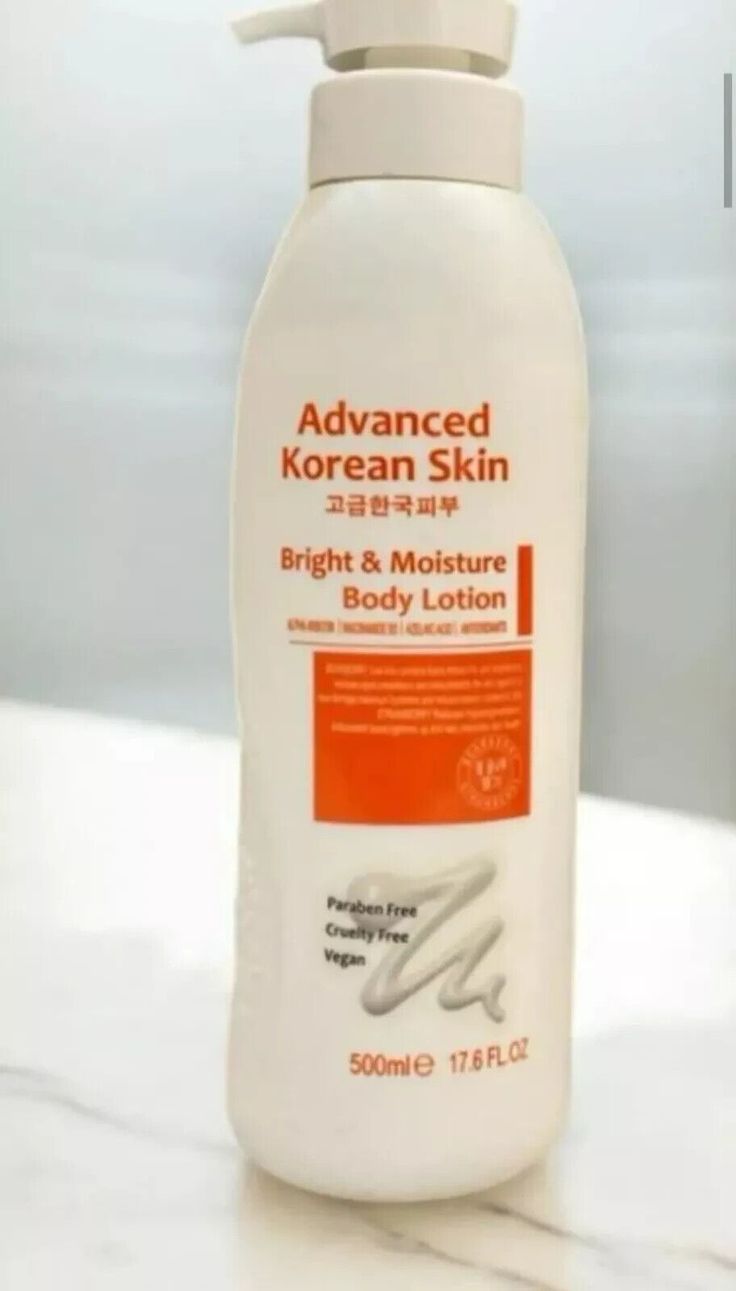 ADVANCED KOREAN SKIN -Bright &amp; Moisture Body Lotion 17.6 oz 500ml