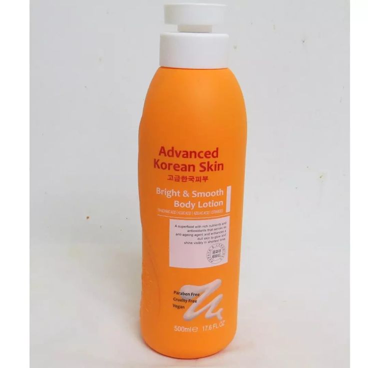 ADVANCED KOREAN SKIN -Bright and Smooth Body Lotion 17.6 oz 500ml