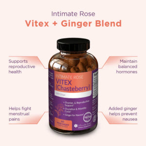 Intimate Rose - Vitex (Chasteberry), 60 Vegeterian Capsules