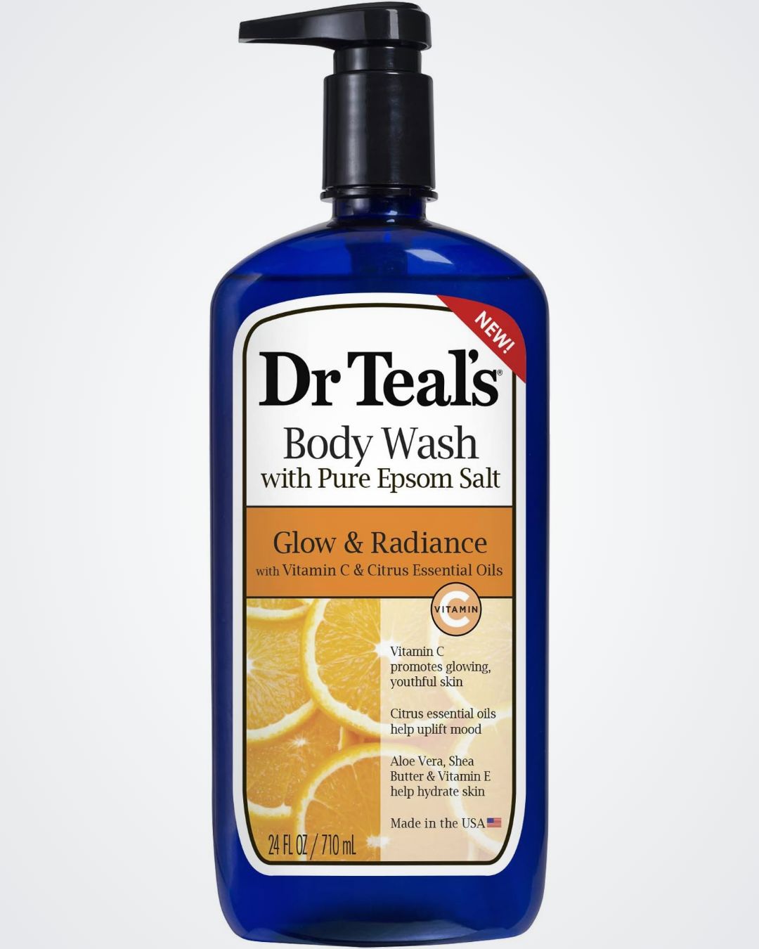 DR TEALS Vitamin C (Glow &amp; Radiance) Body Wash 710ml