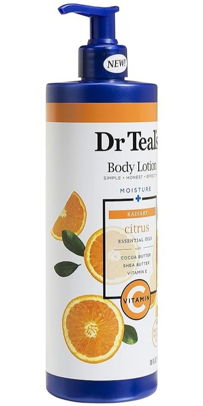 DR TEALS -(Vitamin C &amp; Citrus) Body Lotion with Essential oil 532ml