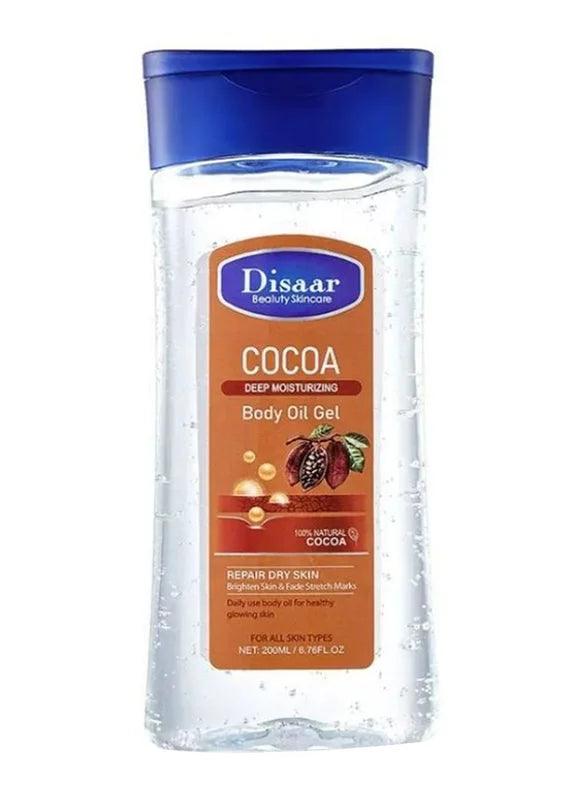 DISAAR- (Cocoa Deep Moisturizing) Body oil gel 200ml