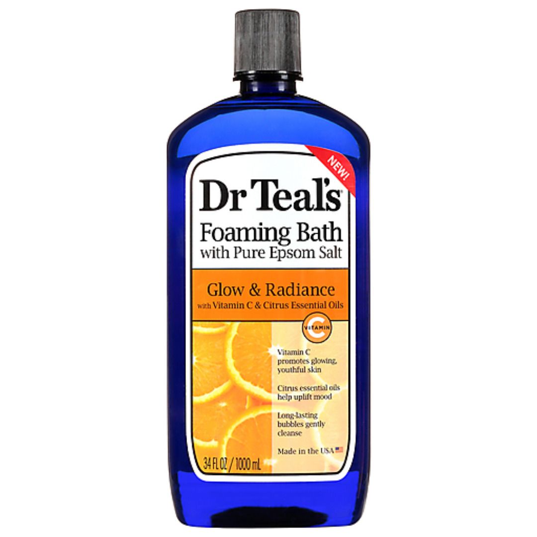 Dr Teals Foaming Bath (Glow &amp; Radiance)1000ml